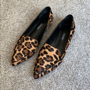 Cheetah print flats